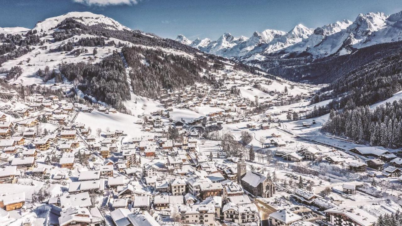 Appartement L'Erable Le Grand-Bornand Eksteriør billede